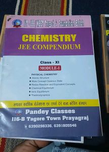 Chemistry JEE Compendium Class XI