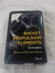 Rocket Propulsion Elements, Ninth Edition hard cov