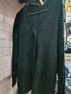 Sparkly Black Cardigan