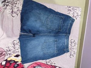 Denim Bermuda jorts