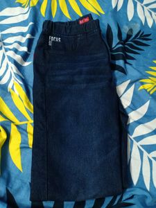 Girls Jeans Elastic Pant