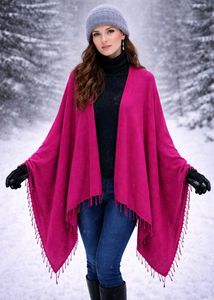 Stylish Pink stall with Fringes