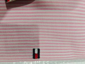 Tommy Hilfiger Pink Striped Oxford Shirt