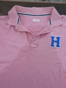 boy kid Pink Polo T-Shirt