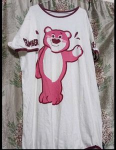 Cute Bear  night t-shirt