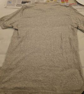 Men's Grey Henley T-Shirt