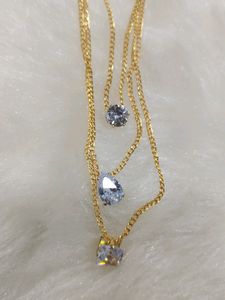 Chain With Diamond Pendant