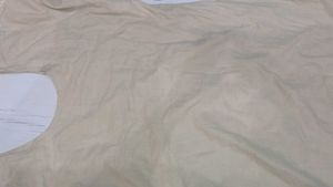 Elegant Beige Embroidered Kurta Set