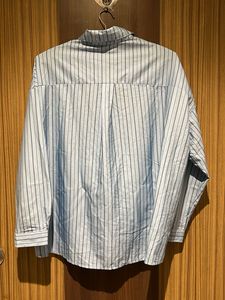 Light Blue Striped Button-Up Shirt