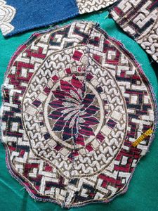 Boho Fabric Swatch Collage