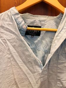 Men's Light Blue Casual Shirt