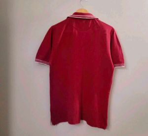 Van Heusen Burgundy Polo Shirt
