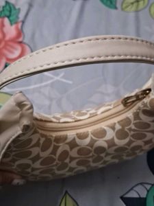 Coach Monogram Shoulder Bag
