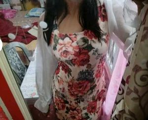Vintage Floral Maxi Dress