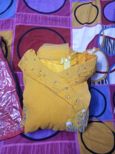 Very Beautiful Yellow Gawn