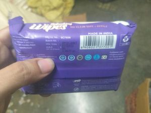 Women Face Clean Wipes 5packet
