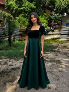 Elegant Velvet Party Dress
