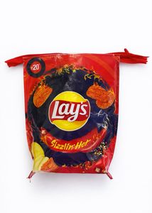 upcycle lays Red Pouch
