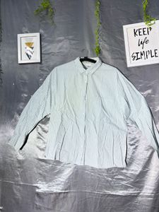 H&amp;M Classic Striped Button-Up Shirt