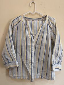 Westside Striped Top &amp; Shorts Set