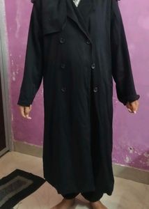 Classic Black Trench Coat