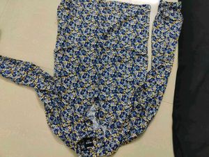 3 Women's White Polka Dot Shirt