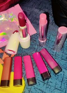 💄 Lipstick Bundle | 7 Pcs | Lightly Used (2–3 Tim