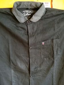 Classic Men's Black Button-Up Shirt