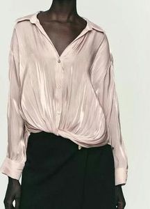 Zara Shimmering Shirt top