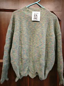Cozy Multi-Color Knit Sweater