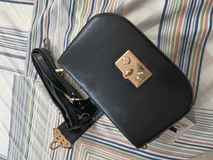 Chic Black sling bag/ clutch