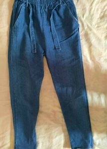Demin Jeans Trousers Pants For Women