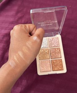Highlighter cum eyeshadow Palette