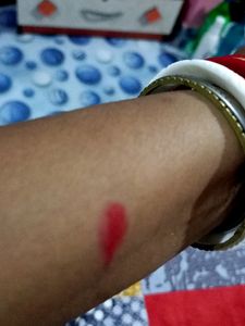 Red velvet lipstick