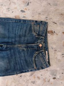 Blue Wash Denim Jeans