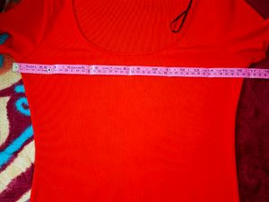 Chic Red Bodycon Dress