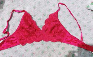 Clovia Brand New Hot Pink Stylish Bra.