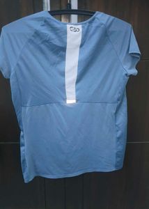 Light Blue Athletic T-Shirt