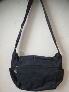 Denim Crossbody Bag