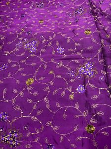 SALE🎉Banarsi zari saree 💜