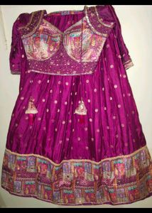 Elegant Indian Wedding Lehenga Choli