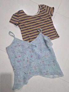 2-Piece Cute Tops Bundle