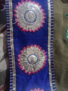 Elegant Blue shaded Saree