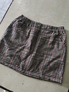 Plaid Mini Skirt