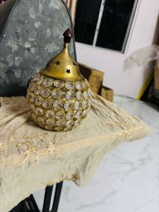 Decorative Crystal akhand diya