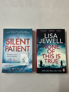 The Silent Patient & None of This is True Books