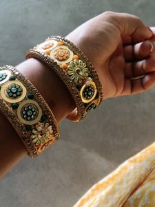 Exquisite Embellished Bangles