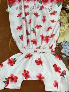 White Floral Maxi Dress