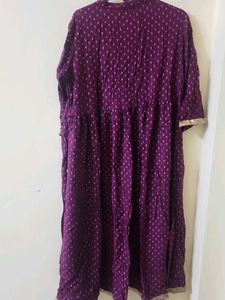 Elegant Purple Ethnic kurti