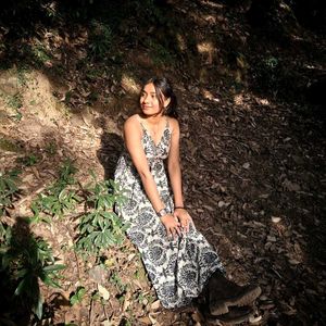 Boho Floral Maxi Dress